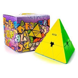 QiYi MP Magnetic Pyraminx Stickerless | Пирамидка магнитная QYMP05 фото