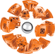 Geomag KOR Pantone Orange | Магнитный конструктор Геомаг Кор оранжевый PF.800.671.00 фото 7