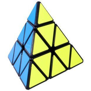 YJ Pyraminx Black | Пирамидка YJ 8330 фото
