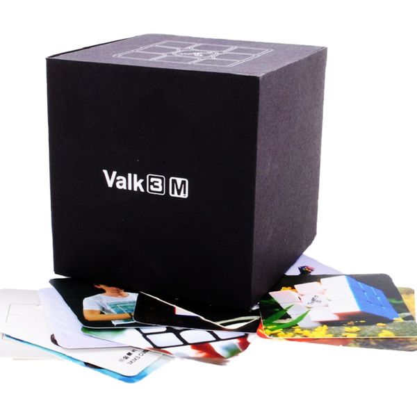 QiYi Valk 3x3 M black | Валк 3x3 магнітний QYMS01 фото