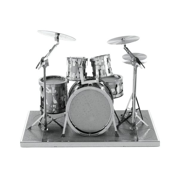 Металлический 3D конструктор Drum set | Барабанна установка MMS076 фото