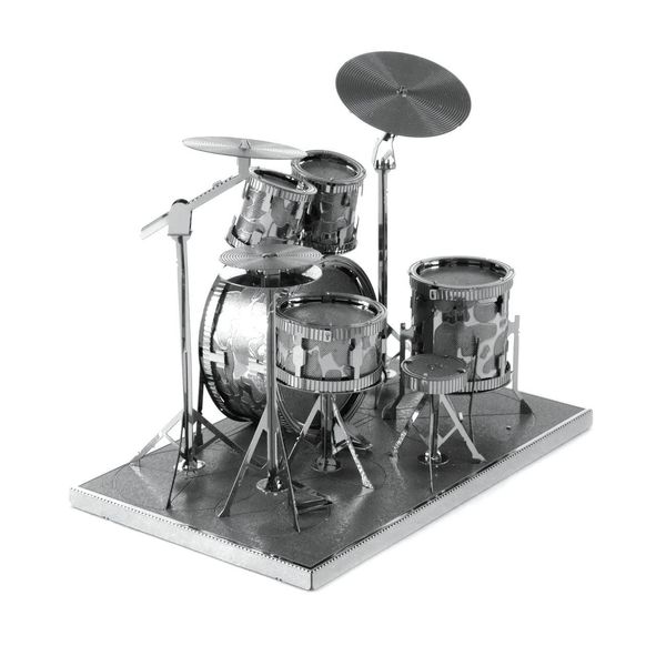 Металлический 3D конструктор Drum set | Барабанна установка MMS076 фото