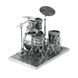 Металлический 3D конструктор Drum set | Барабанна установка MMS076 фото 5