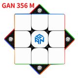 Gan 356 M with GES+ stickerless | Кубик 3x3 Ган 356 магнитный + Гайки GAN356M1 фото