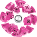 Geomag KOR Pantone Pink | Магнитный конструктор Геомаг Кор розовый PF.800.674.00 фото 8