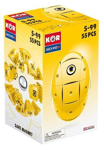 Geomag KOR Pantone Yellow | Магнитный конструктор Геомаг Кор желтый PF.800.675.00 фото