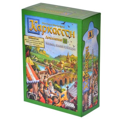 Настольная игра Каркассон. Мосты, замки и базары 915224 фото