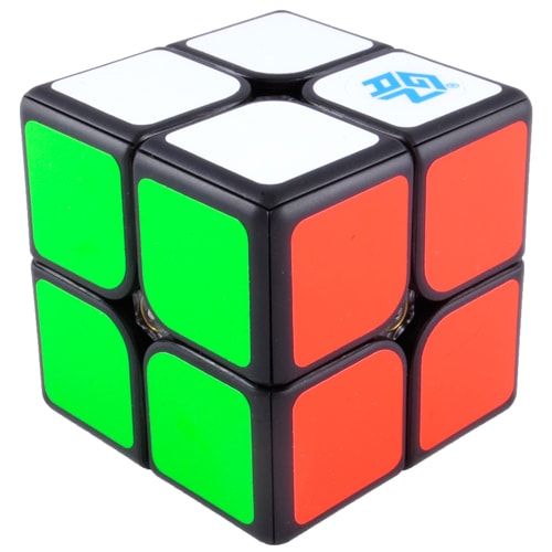 Кубик 2х2 Ganspuzzle 249 V2 М чорний GAN2491M фото