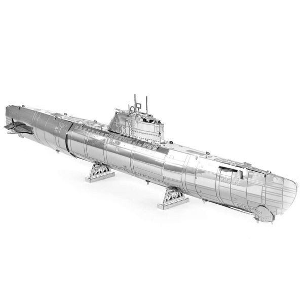 Металлический 3D конструктор Металевий 3D конструктор German U-boat Type XXІ | Немецкая подводная лодка MMS121 фото