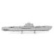 Металлический 3D конструктор Металевий 3D конструктор German U-boat Type XXІ | Немецкая подводная лодка MMS121 фото 1