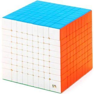YuXin 9x9 Hualong Stickerless red | Кубик Юксін 9x9 без наклеек YX1069 фото