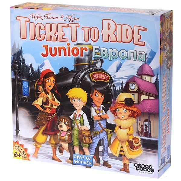 Настольная игра Ticket to Ride: Европа Junior 1867 фото