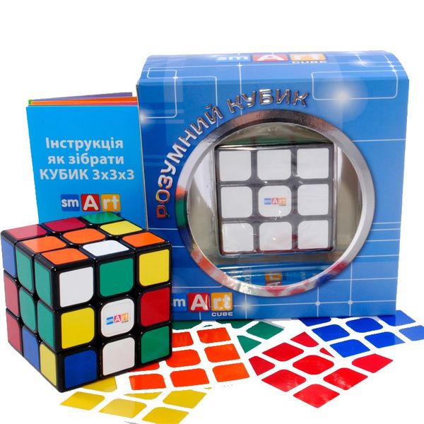Smart Cube 3 | Кубик 3х3 чорний SC300 фото