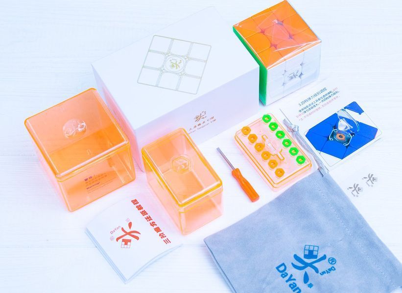 Кубик 3x3 DaYan TengYun V3 магнитный DYTY02 фото
