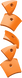 Geomag KOR Cover Orange | Магнитный конструктор Геомаг Кор оранжевый PF.800.571.00 фото 3