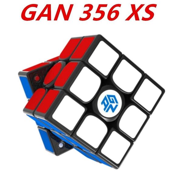 Кубик 3х3 Ganspuzzle 356 XS чорний GAN356x5 фото