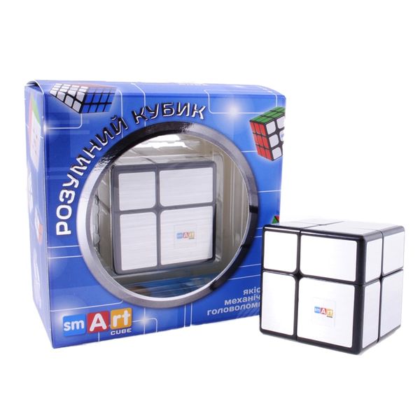 Smart Cube Mirror Silver 2x2 | дзеркальний срібний SC369 фото