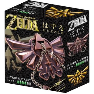 4* Huzzle Zelda Hyrule Crest | Головоломка из металла 515146 фото