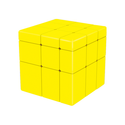 QiYi Mirror cube Yellow | Головоломка кубик 3х3 QiYi дзеркальний 154yellow фото