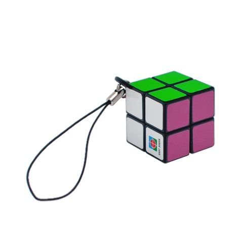 Фингер кубик 2x2 брелок на телефон (блистер) RS012 фото