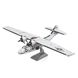 Металлический 3D конструктор Самолет-амфибия Каталина МЕ1013 фото 1