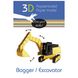 Ескаватор | Excavator Fridolin 3D модель 11581 фото 1
