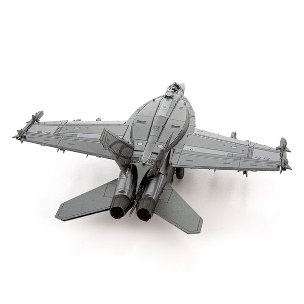 Металлический 3D конструктор Самолет F/A-18 Super Hornet MMS459 фото