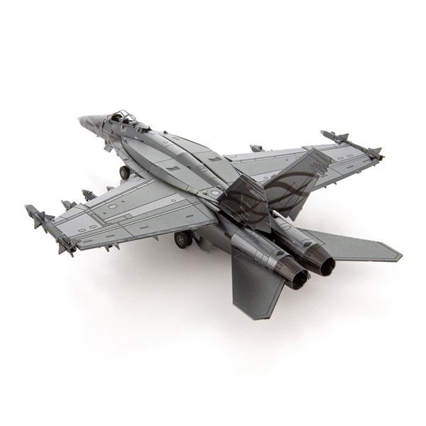 Металлический 3D конструктор Самолет F/A-18 Super Hornet MMS459 фото