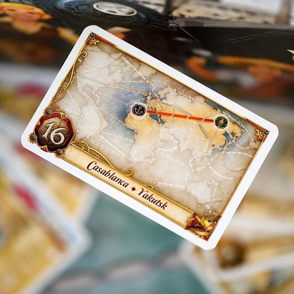 Настольная игра Билет на поезд: Рельсы и паруса (Ticket to Ride: Rails & Sails) LOB2333UA фото