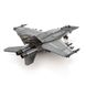 Металлический 3D конструктор Самолет F/A-18 Super Hornet MMS459 фото 4