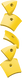Geomag KOR Cover Yellow | Магнітний конструктор Геомаг Кор жовтий PF.800.575.00 фото 2