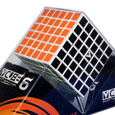 V-CUBE 6x6 White | Кубик 6х6 білий плоский 00.0002 фото
