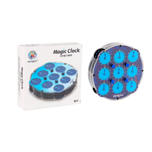 SengSo 4x4 Magnetic Clock | Клок магнитный 4х4 SSMB03 фото