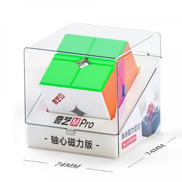 Кубик QiYi M Pro 2x2 (Ball-Core) stickerless QY3151 фото