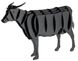 3D модель із папіру Корова 11615 фото 2