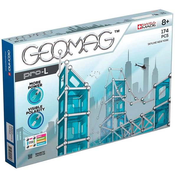 Geomag PRO-L Panels Skyline NY 174 | Магнітний конструктор 027 фото