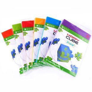 Набор из 6 объемных пазлов Happy Cube Junior HCJ100set фото