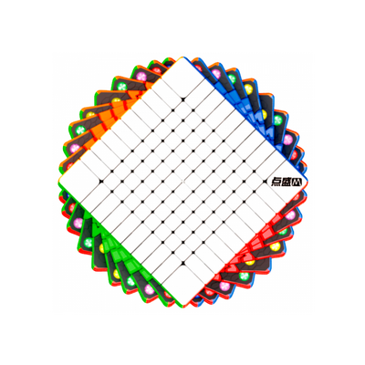 Кубик DianSheng Galaxy 10х10 M кольоровий пластик SDYHX05 фото