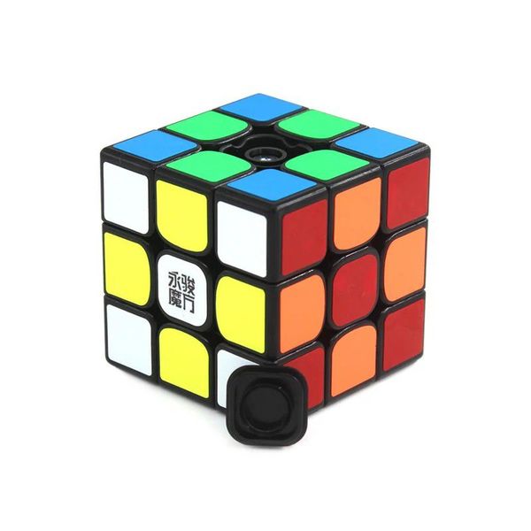 YJ 3x3 YuLong V2 Magnetic black | Кубик ЮЛонг 3x3 магнітний YJYL04 фото