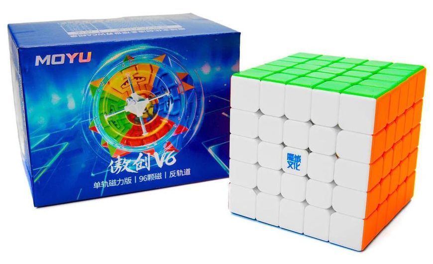 Кубик MoYu Aochuang V6 M 5x5 single-track color MYAC241 фото
