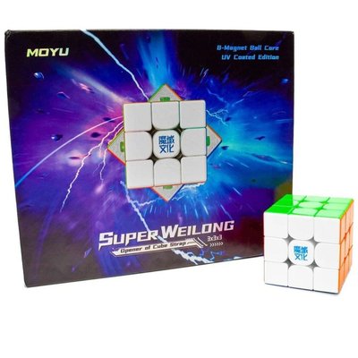 Кубик MoYu 3x3 Super Weilong Magnetic 8-magnet ball core color MY8290 фото