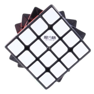 Кубик QY 4х4 магнітний чорний пластик QiYi4black фото