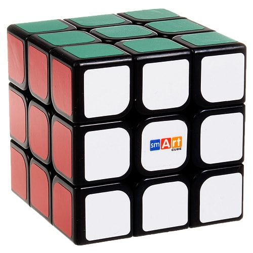 Розумний Кубик Фірмовий Плюс 3х3 чорний пластик SC301+ фото