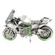 Металевий 3D конструктор Мотоцикл Kawasaki Ninja ICX021 фото 1
