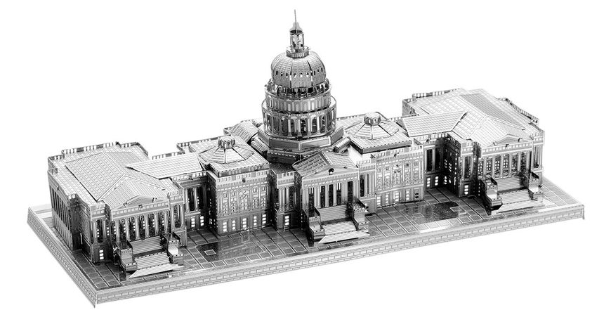 Металлический 3D конструктор Iconx US Capitol | Капитолий США ICX002 фото