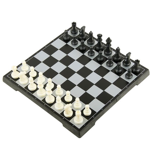 Шашки, шахматы, нарды магнитные 3 в 1 | магнитный набор (25х25) 38810 фото