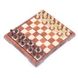 Магнитные шахматы под дерево | Chess magnetic wood-plastic 28x16,5 см 3020L фото 2