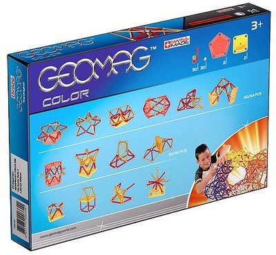 Geomag Color 64 деталі | Магнітний конструктор Геомаг PF.510.253.00 фото