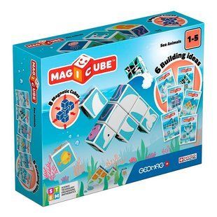 Магнітні кубики Geomag Морські тварини 146 фото
