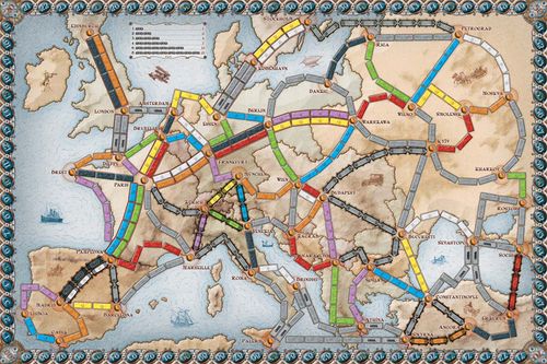 Ticket to Ride: Европа | Настольная игра Билет на поезд 1032 фото